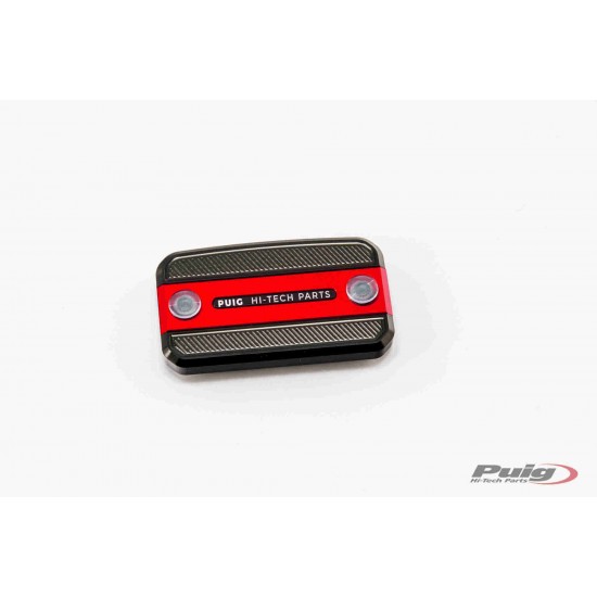 Καπάκι δοχείου υγρών πίσω φρένου Puig Kymco AK 550 κόκκινο Καπάκι δοχείου υγρών πίσω φρένου Puig Kymco AK 550 κόκκινο
