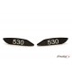 Καπάκια καθρεπτών fairing Puig Yamaha T-MAX 530 μαύρα (σετ) Καπάκια καθρεπτών fairing Puig Yamaha T-MAX 530 μαύρα (σετ)