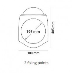 Puig semi-fairing 195 χιλ. μαύρο με ζελατίνα διάφανη