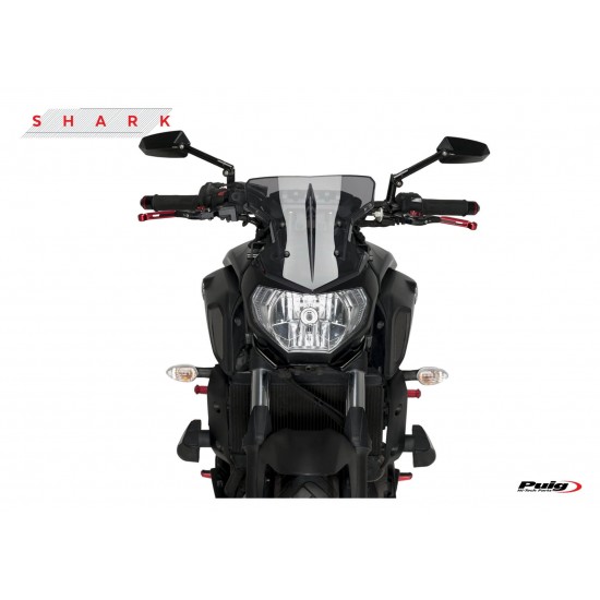 Ζελατίνα Puig Shark Yamaha MT-09 -16 ελαφρώς φιμέ Ζελατίνα Puig Shark Yamaha MT-09 -16 ελαφρώς φιμέ