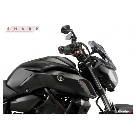 Ζελατίνα Puig Shark Yamaha MT-09 -16 ελαφρώς φιμέ Ζελατίνα Puig Shark Yamaha MT-09 -16 ελαφρώς φιμέ