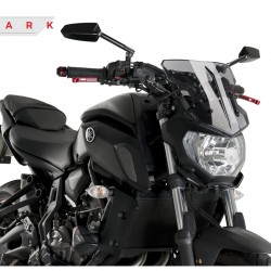 Ζελατίνα Puig Shark Yamaha MT-09 -16 μαύρη
