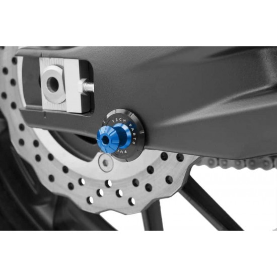 Αναμονές βάσεων πίσω σταντ (bobbins) Puig Pro Yamaha Tracer 9/GT μπλε Αναμονές βάσεων πίσω σταντ (bobbins) Puig Pro Yamaha Tracer 9/GT μπλε