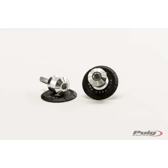 Αναμονές βάσεων πίσω σταντ (bobbins) Puig Pro Yamaha Tracer 9/GT ασημί Αναμονές βάσεων πίσω σταντ (bobbins) Puig Pro Yamaha Tracer 9/GT ασημί