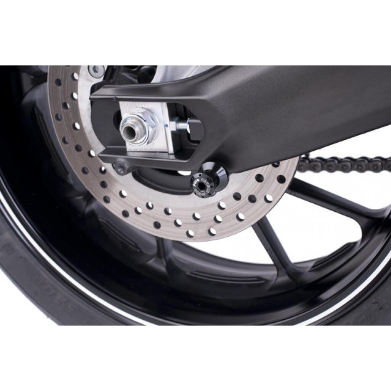 Αναμονές βάσεων πίσω σταντ (bobbins) Puig BENELLI TRK 502 μαύρες Αναμονές βάσεων πίσω σταντ (bobbins) Puig BENELLI TRK 502 μαύρες