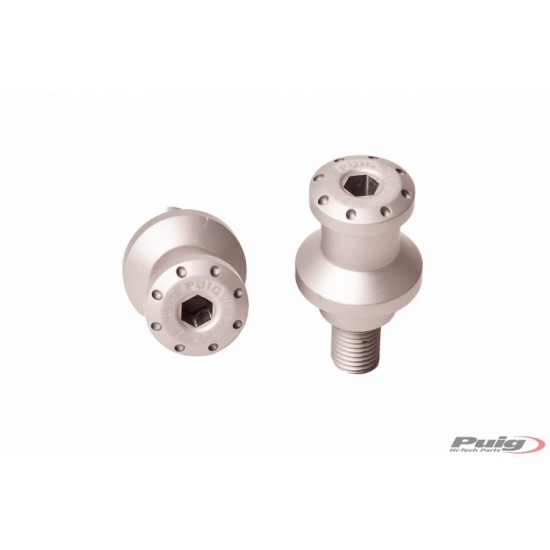 Αναμονές βάσεων πίσω σταντ (bobbins) Puig Ducati Monster 821 ασημί Αναμονές βάσεων πίσω σταντ (bobbins) Puig Ducati Monster 821 ασημί