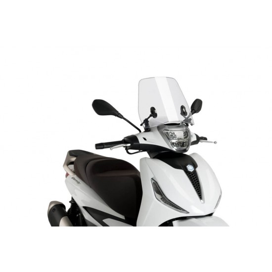 Ζελατίνα Puig Trafic Piaggio Beverly 300 21- διάφανη Ζελατίνα Puig Trafic Piaggio Beverly 300 21- διάφανη