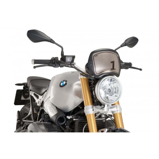 Ζελατίνα - Μάσκα ρετρό Puig BMW R nine T carbon look Ζελατίνα - Μάσκα ρετρό Puig BMW R nine T carbon look