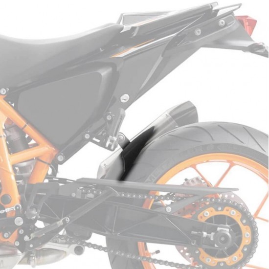 Επέκταση πίσω φτερού KTM 390 Adventure μαύρη Επέκταση πίσω φτερού KTM 390 Adventure μαύρη