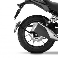 Προστατευτικό φτερό (πίσω) Pyramid Plastics Honda CB 500 F/X μαύρο ματ