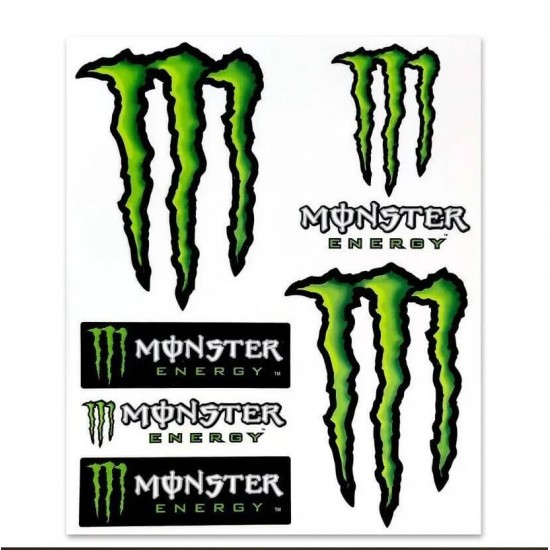 Αυτοκόλλητα Monster Standard 20 x 24 εκ. Αυτοκόλλητα Monster Standard 20 x 24 εκ.