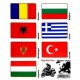 Αυτοκόλλητα EUROPA 4 σετ 7 τεμ. Αυτοκόλλητα EUROPA 4 σετ 7 τεμ.