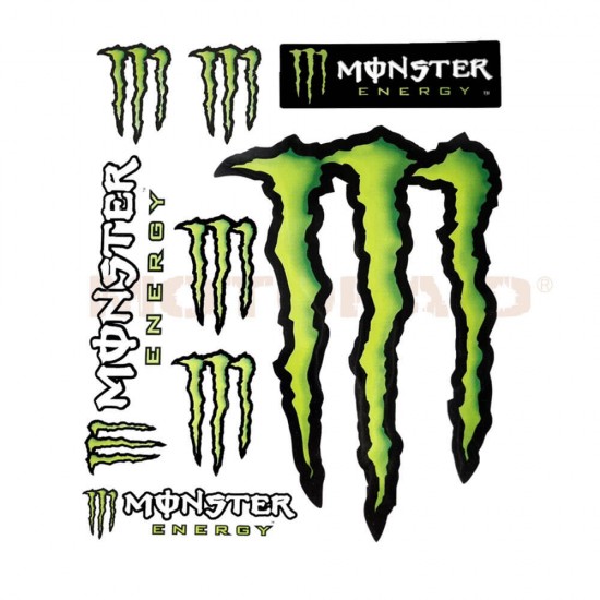 Αυτοκόλλητα Monster 20 x 24 εκ. Αυτοκόλλητα Monster 20 x 24 εκ.