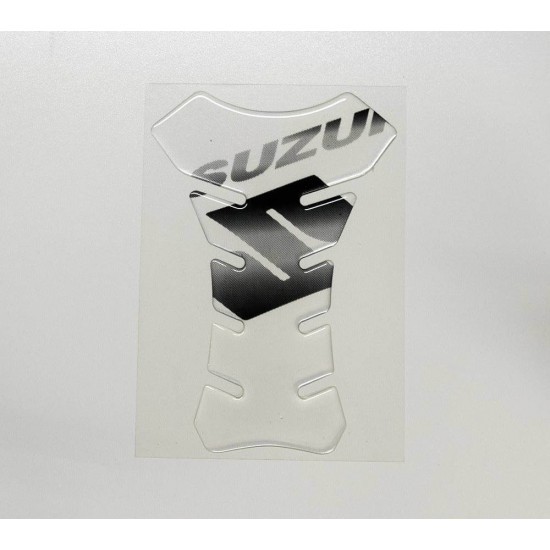 Tankpad Racing Suzuki διάφανο (μαύρα γράμματα) Tankpad Racing Suzuki διάφανο (μαύρα γράμματα)