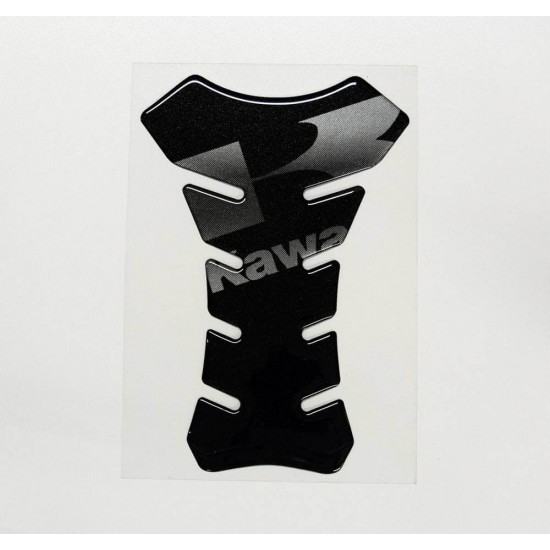 Tankpad Racing Kawasaki μαύρο (ασημί γράμματα) Tankpad Racing Kawasaki μαύρο (ασημί γράμματα)