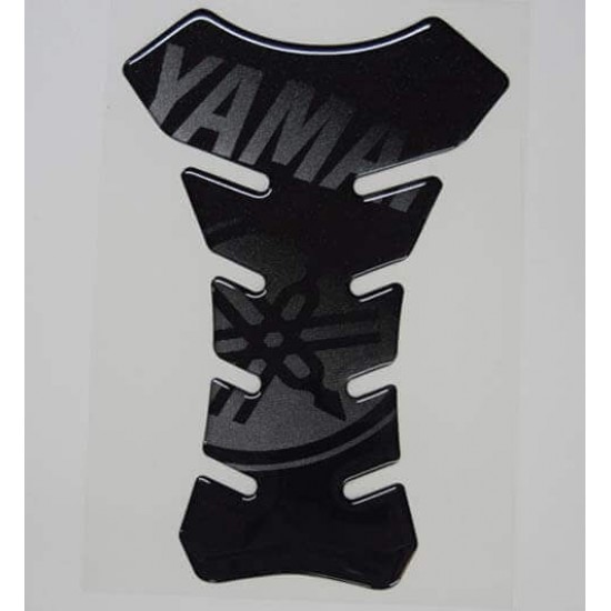 Tankpad Racing Yamaha μαύρο (ασημί γράμματα) Tankpad Racing Yamaha μαύρο (ασημί γράμματα)