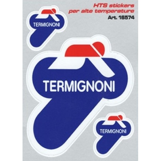 Αυτοκόλλητα QTR Termignoni για εξατμίσεις (υψηλών θερμοκρασιών) 12 x 9,5 εκ. (3 τεμ.) Αυτοκόλλητα QTR Termignoni για εξατμίσεις (υψηλών θερμοκρασιών) 12 x 9,5 εκ. (3 τεμ.)