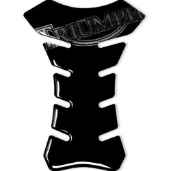 Tankpad QTR Triumph μαύρο με logo