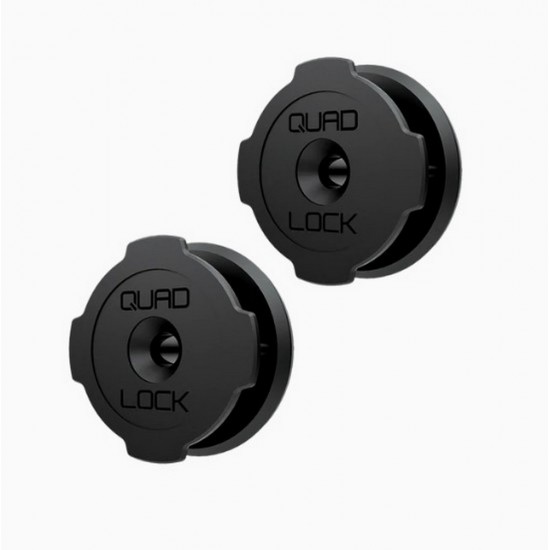 Αυτοκόλλητες βάσεις τοίχου Quad Lock (2 τεμ.) Αυτοκόλλητες βάσεις τοίχου Quad Lock (2 τεμ.)