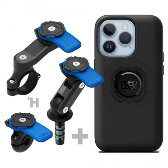 Φτιάξε το δικό σου κιτ μοτοσυκλέτας Quad Lock για iPhone Φτιάξε το δικό σου κιτ μοτοσυκλέτας Quad Lock για iPhone