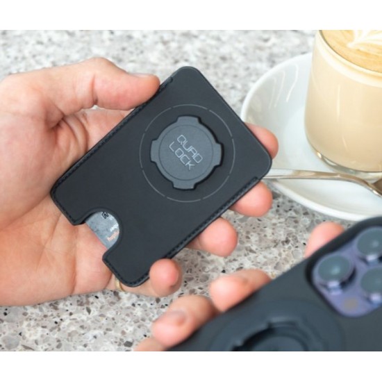 Quad Lock MAG Wallet μαύρο Quad Lock MAG Wallet μαύρο