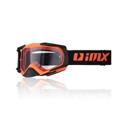 Μάσκα Enduro/Motocross iMX Racing Dust μαύρο-πορτοκαλί ματ