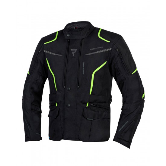 Μπουφάν Rebelhorn Hiker III μαύρο-fluo κίτρινο (έως 5XL)