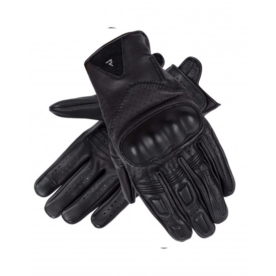 Γάντια Rebelhorn Thug II Perforated καλοκαιρινά μαύρα Γάντια Rebelhorn Thug II Perforated καλοκαιρινά μαύρα