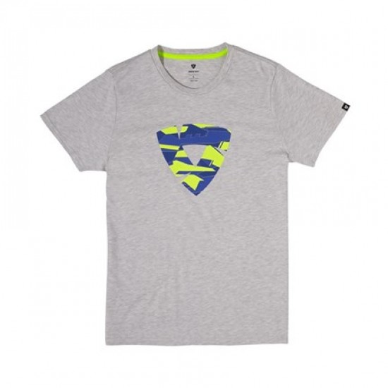 T-shirt RevIT Manor γκρι-μπλε T-shirt RevIT Manor γκρι-μπλε
