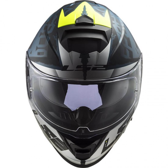 Κράνος LS2 Storm FF800 Sprinter ασημί cobalt μαύρο ματ Κράνος LS2 Storm FF800 Sprinter ασημί cobalt μαύρο ματ