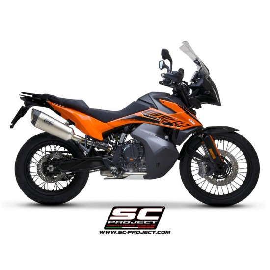Τελικό εξάτμισης SC-Project SC1-R KTM 890 Adventure/R τιτάνιο-carbon Τελικό εξάτμισης SC-Project SC1-R KTM 890 Adventure/R τιτάνιο-carbon