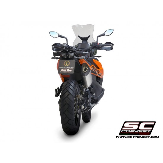 Τελικό εξάτμισης SC-Project SC1-R KTM 890 Adventure/R τιτάνιο-carbon Τελικό εξάτμισης SC-Project SC1-R KTM 890 Adventure/R τιτάνιο-carbon