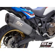 Τελικό εξάτμισης SC-Project Adventure Honda CRF 1000L Africa Twin γκρι ματ-carbon
