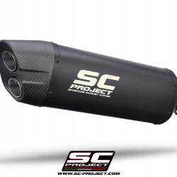 Τελικό εξάτμισης SC-Project Adventure Honda NT 1100 μαύρο ματ-carbon
