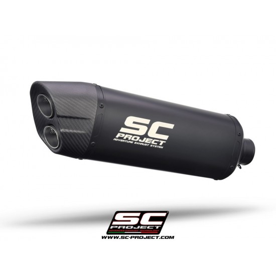Τελικό εξάτμισης SC-Project Adventure Honda NT 1100 μαύρο ματ-carbon Τελικό εξάτμισης SC-Project Adventure Honda NT 1100 μαύρο ματ-carbon