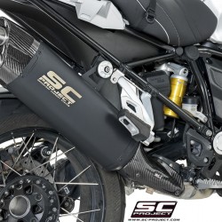 Τελικό εξάτμισης SC-Project Adventure BMW R 1200 GS/Adv. LC 13-16 μαύρο ματ-carbon