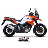 Τελικό εξάτμισης SC-Project Adventure Suzuki V-Strom 1050 XT τιτάνιο - carbon 