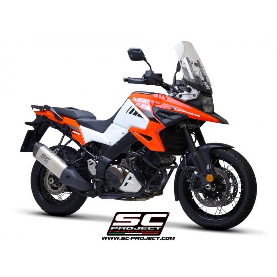Τελικό εξάτμισης SC-Project Adventure Suzuki V-Strom 1050 XT τιτάνιο - carbon Τελικό εξάτμισης SC-Project Adventure Suzuki V-Strom 1050 XT τιτάνιο - carbon