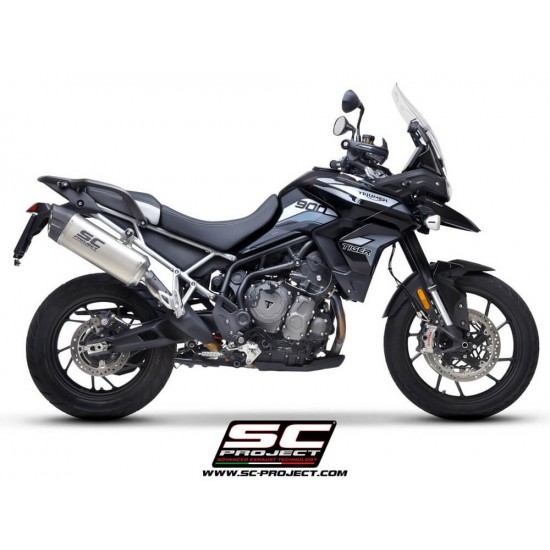 Τελικό εξάτμισης SC-Project Adventure Triumph Tiger 900 GT/Rally/Pro μαύρο ματ-carbon Τελικό εξάτμισης SC-Project Adventure Triumph Tiger 900 GT/Rally/Pro μαύρο ματ-carbon