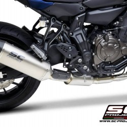 Σύστημα εξάτμισης 2 σε 1 SC-Project Yamaha Tracer 7