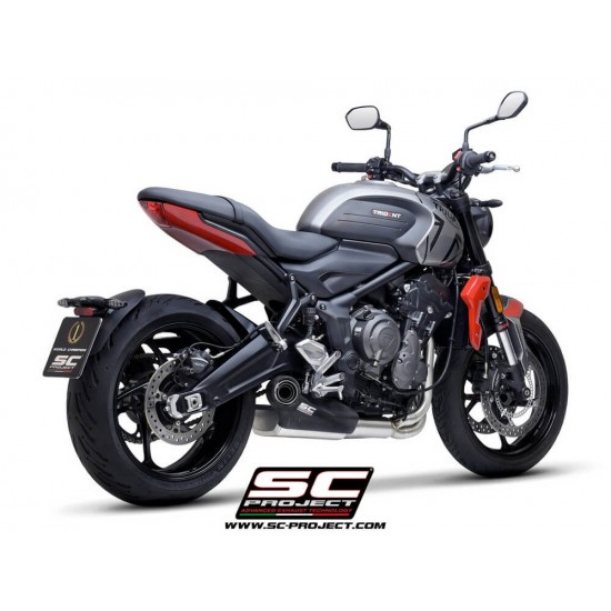 Σύστημα εξάτμισης 3 σε 1 SC-Project Triumph Trident 660