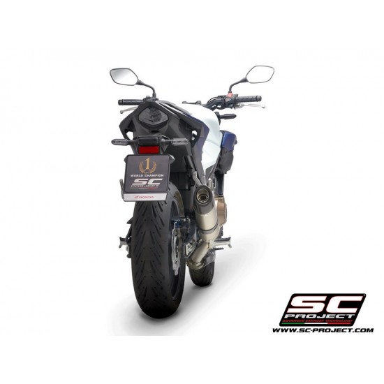 Τελικό εξάτμισης SC-Project Oval Honda CB 500 F/X 19-20 carbon Τελικό εξάτμισης SC-Project Oval Honda CB 500 F/X 19-20 carbon