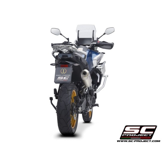 Τελικό εξάτμισης SC-Project Rally Raid CFMoto 800MT τιτάνιο Τελικό εξάτμισης SC-Project Rally Raid CFMoto 800MT τιτάνιο