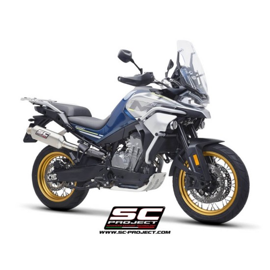 Τελικό εξάτμισης SC-Project Rally Raid CFMoto 800MT τιτάνιο Τελικό εξάτμισης SC-Project Rally Raid CFMoto 800MT τιτάνιο
