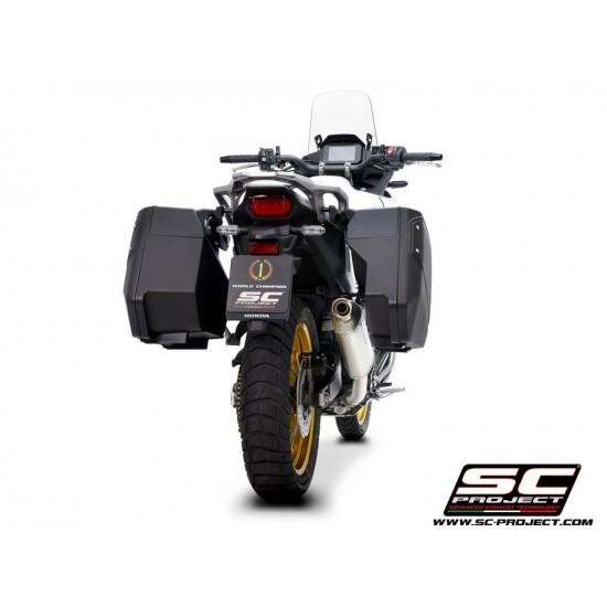Τελικό εξάτμισης SC-Project Rally Raid Honda XL 750 Transalp τιτάνιο Τελικό εξάτμισης SC-Project Rally Raid Honda XL 750 Transalp τιτάνιο