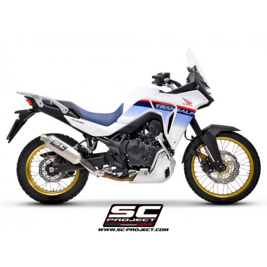 Τελικό εξάτμισης SC-Project Rally Raid Honda XL 750 Transalp τιτάνιο Τελικό εξάτμισης SC-Project Rally Raid Honda XL 750 Transalp τιτάνιο
