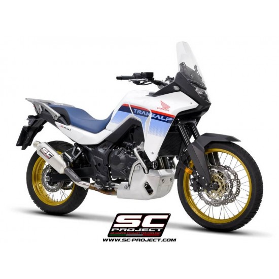 Τελικό εξάτμισης SC-Project Rally Raid Honda XL 750 Transalp τιτάνιο Τελικό εξάτμισης SC-Project Rally Raid Honda XL 750 Transalp τιτάνιο