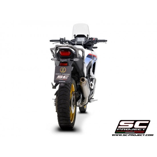 Τελικό εξάτμισης SC-Project Rally Raid Honda XL 750 Transalp τιτάνιο Τελικό εξάτμισης SC-Project Rally Raid Honda XL 750 Transalp τιτάνιο
