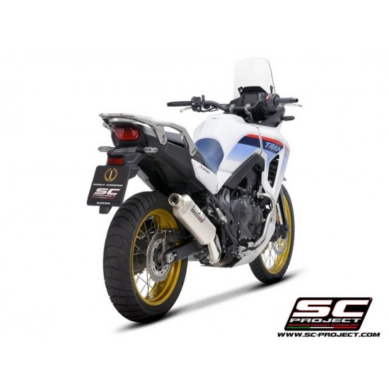 Τελικό εξάτμισης SC-Project Rally Raid Honda XL 750 Transalp τιτάνιο Τελικό εξάτμισης SC-Project Rally Raid Honda XL 750 Transalp τιτάνιο