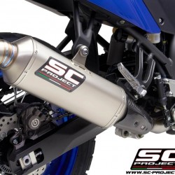 Τελικό εξάτμισης SC-Project Rally Raid Yamaha Tenere 700 21- τιτάνιο